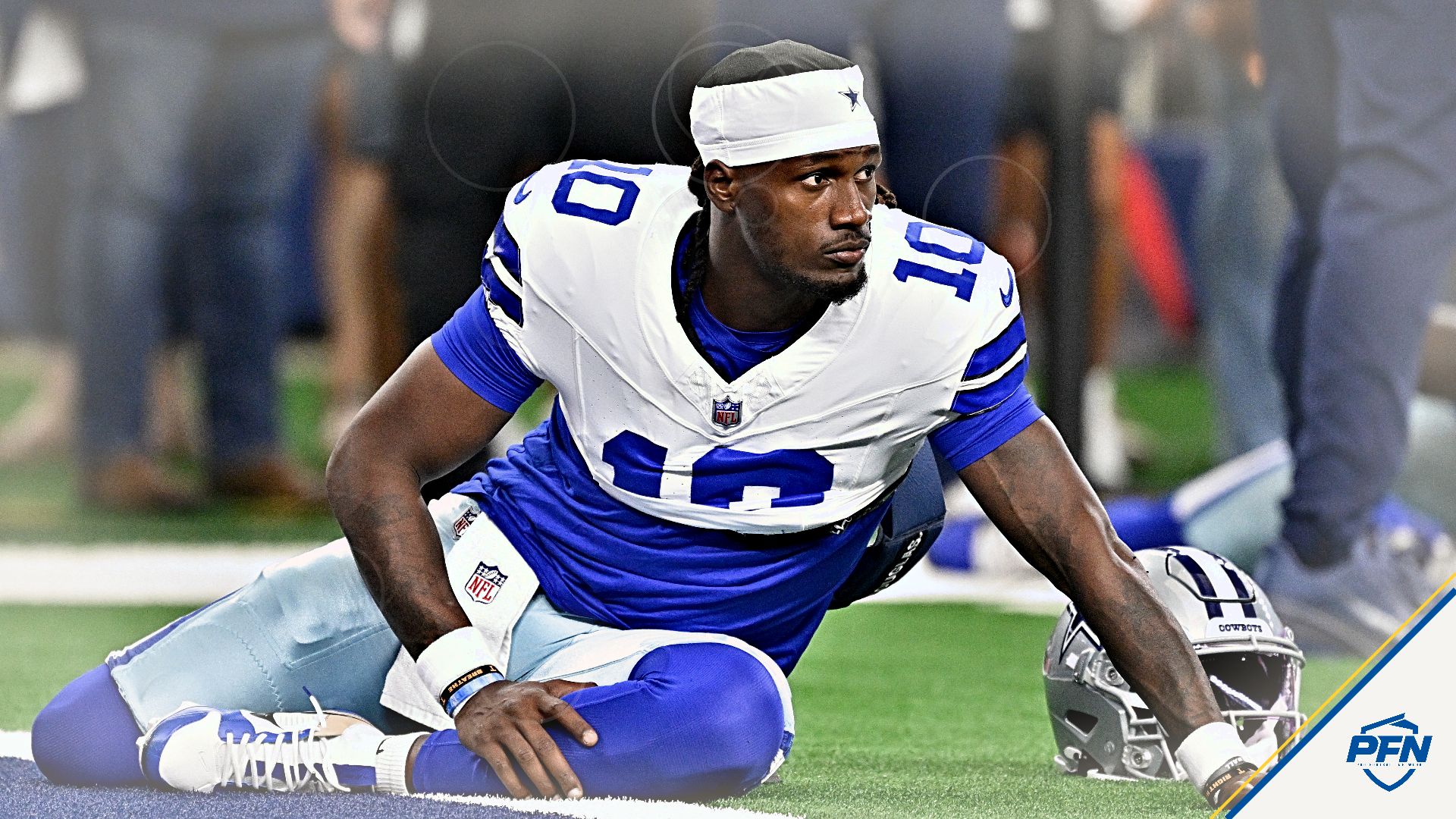 Dallas Cowboys quarterback Joe Milton III.