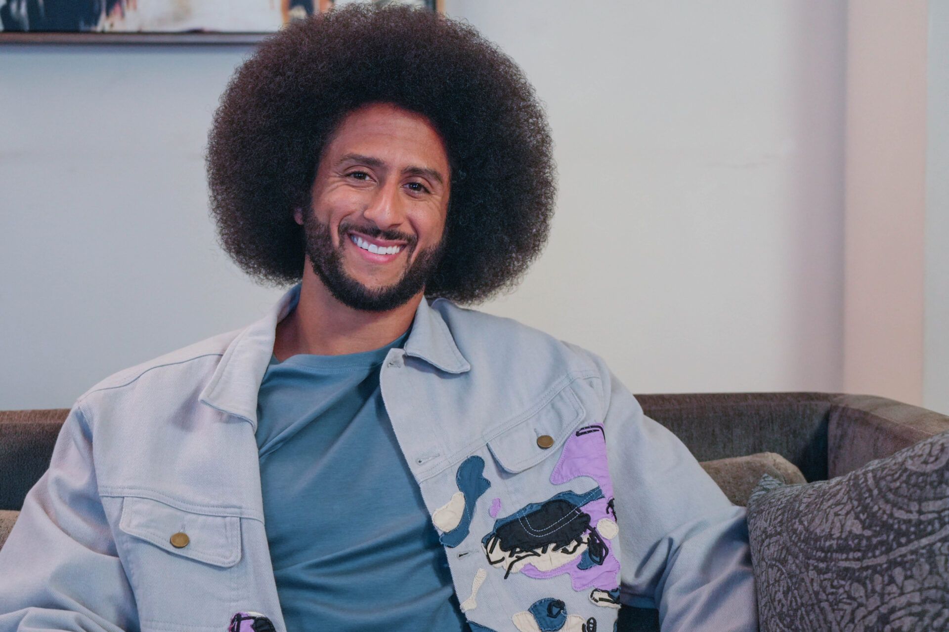 Colin Kaepernick sits for a portrait on June 12, 2023, Los Angeles, Calif.