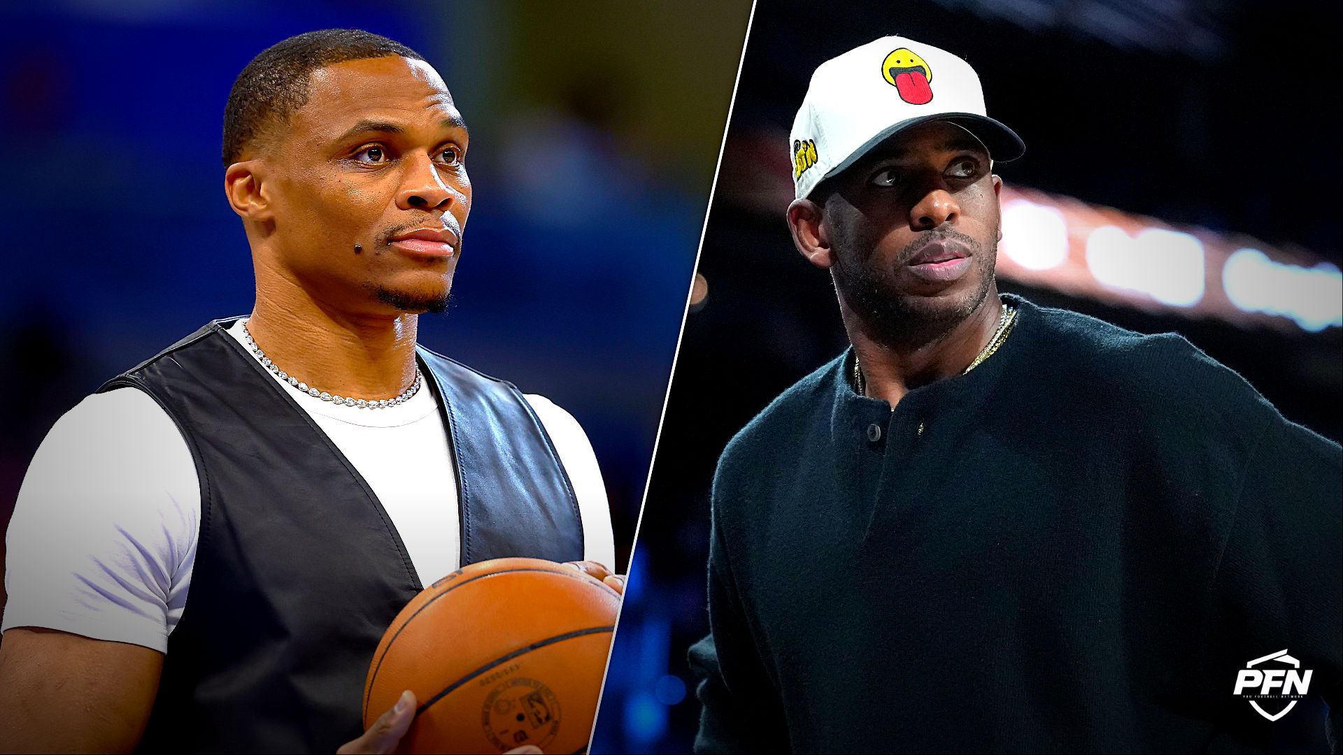 'Westbrook Got CP3 Covering Up His Abs' -- NBA World Cracks Up Over Russell Westbrook, Chris Paul's Vacation Photo