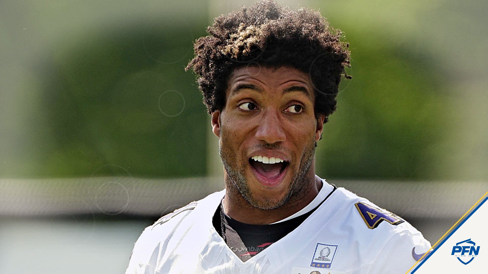 Baltimore Ravens cornerback Marlon Humphrey.
