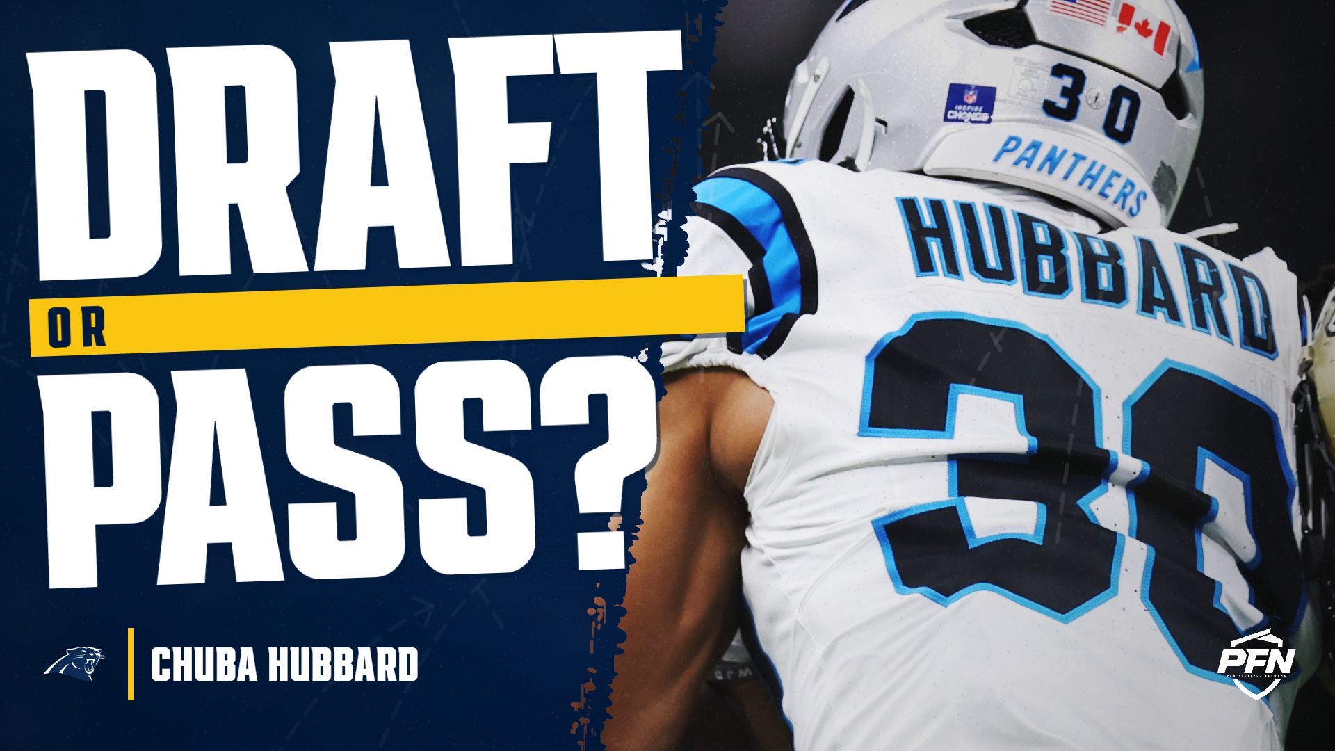 Chuba Hubbard Fantasy Prediction 2026: