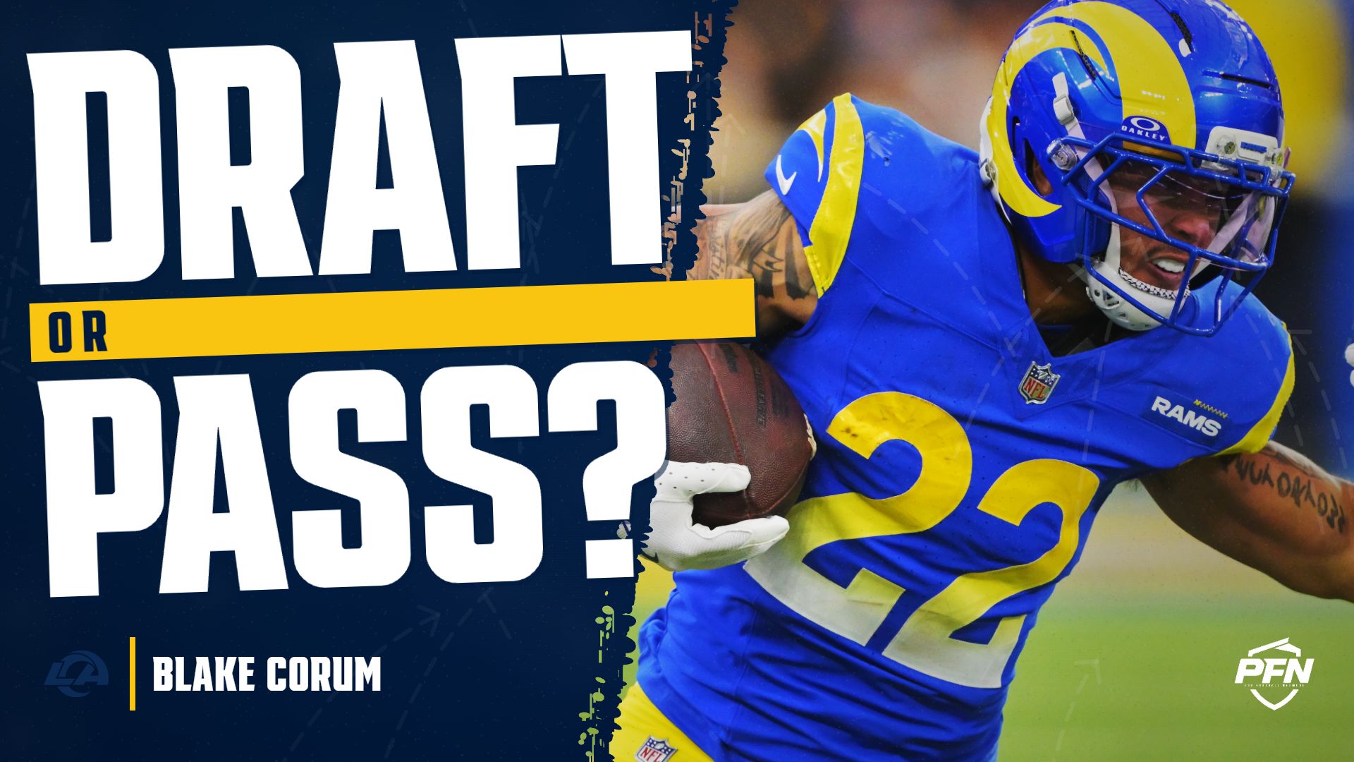 Blake Corum Fantasy Prediction 2026: