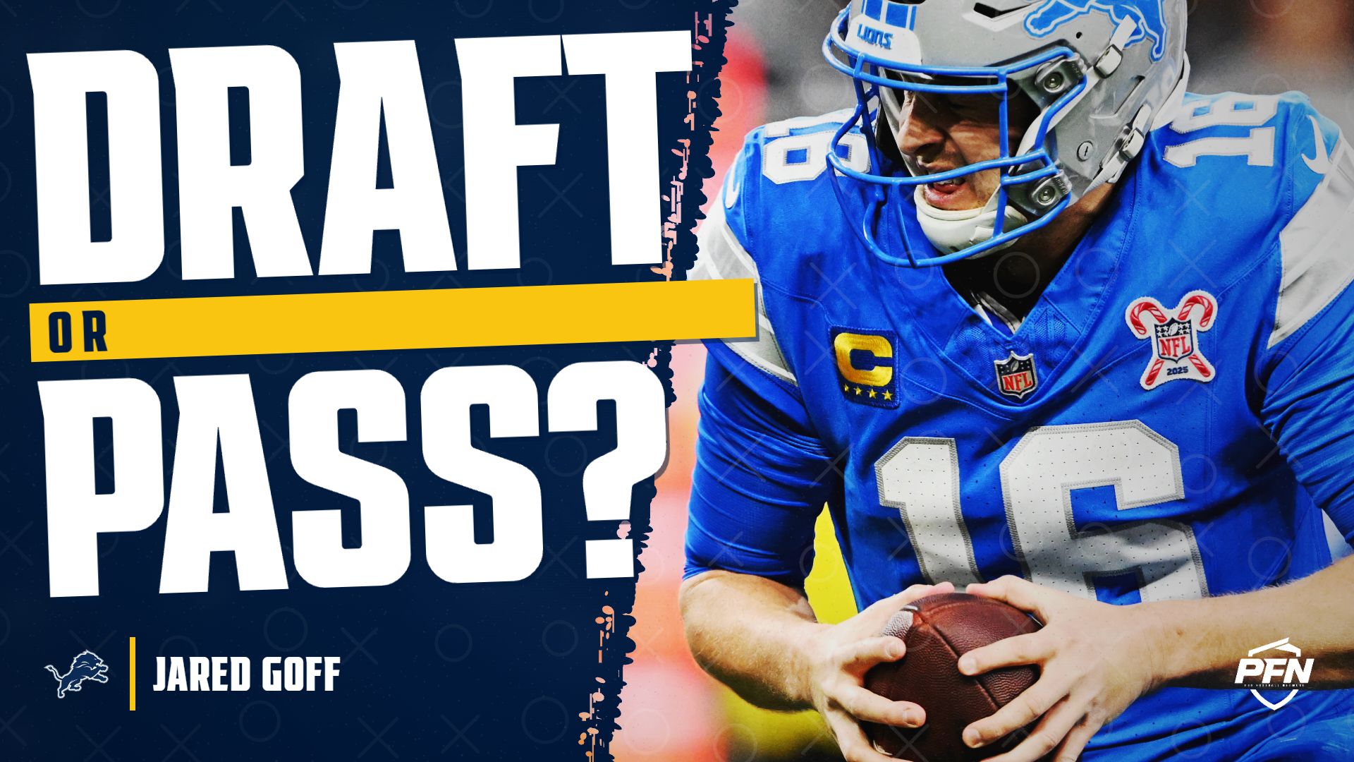 Jared Goff Fantasy Prediction 2026: