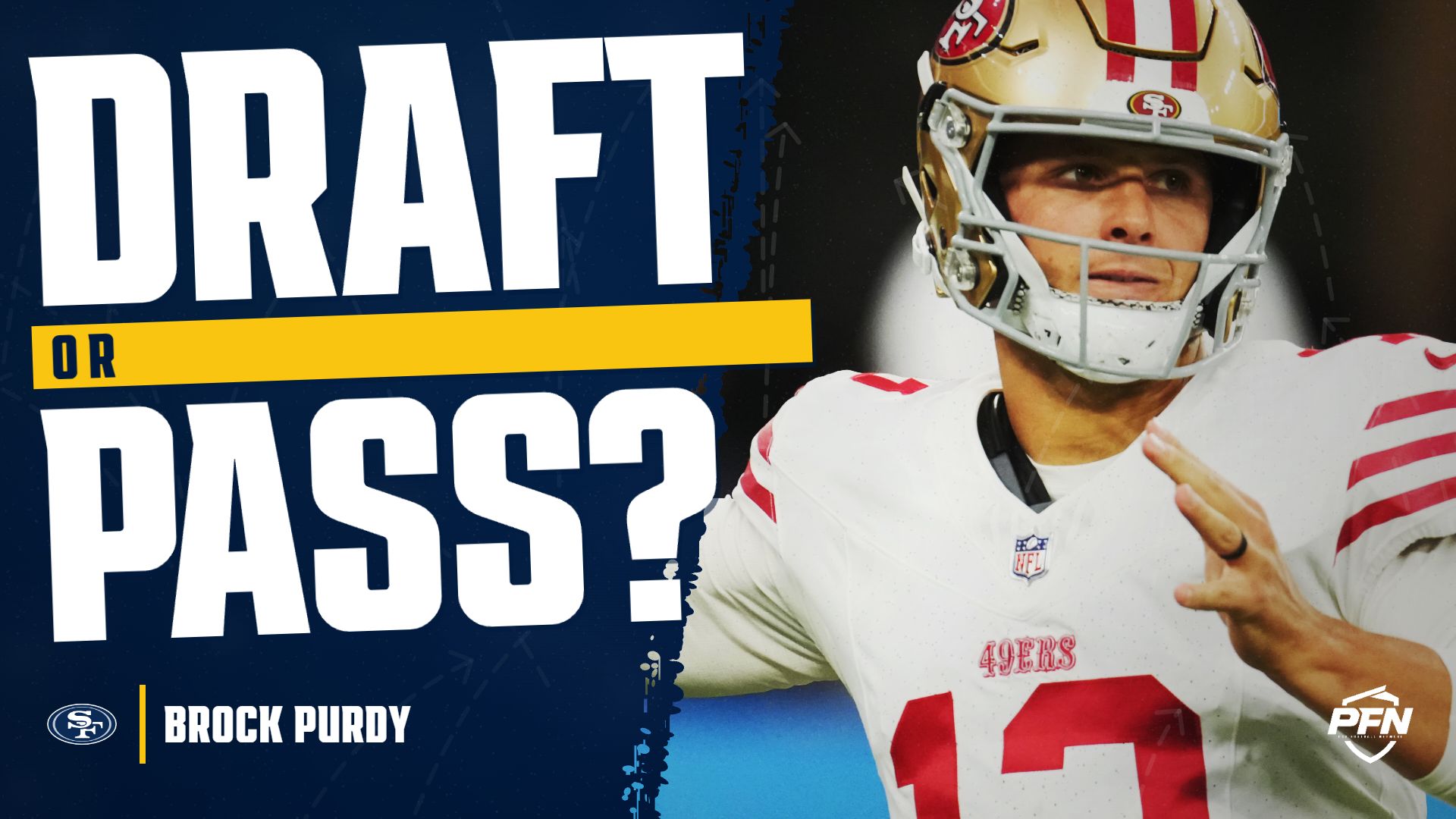 Brock Purdy Fantasy Prediction 2026: