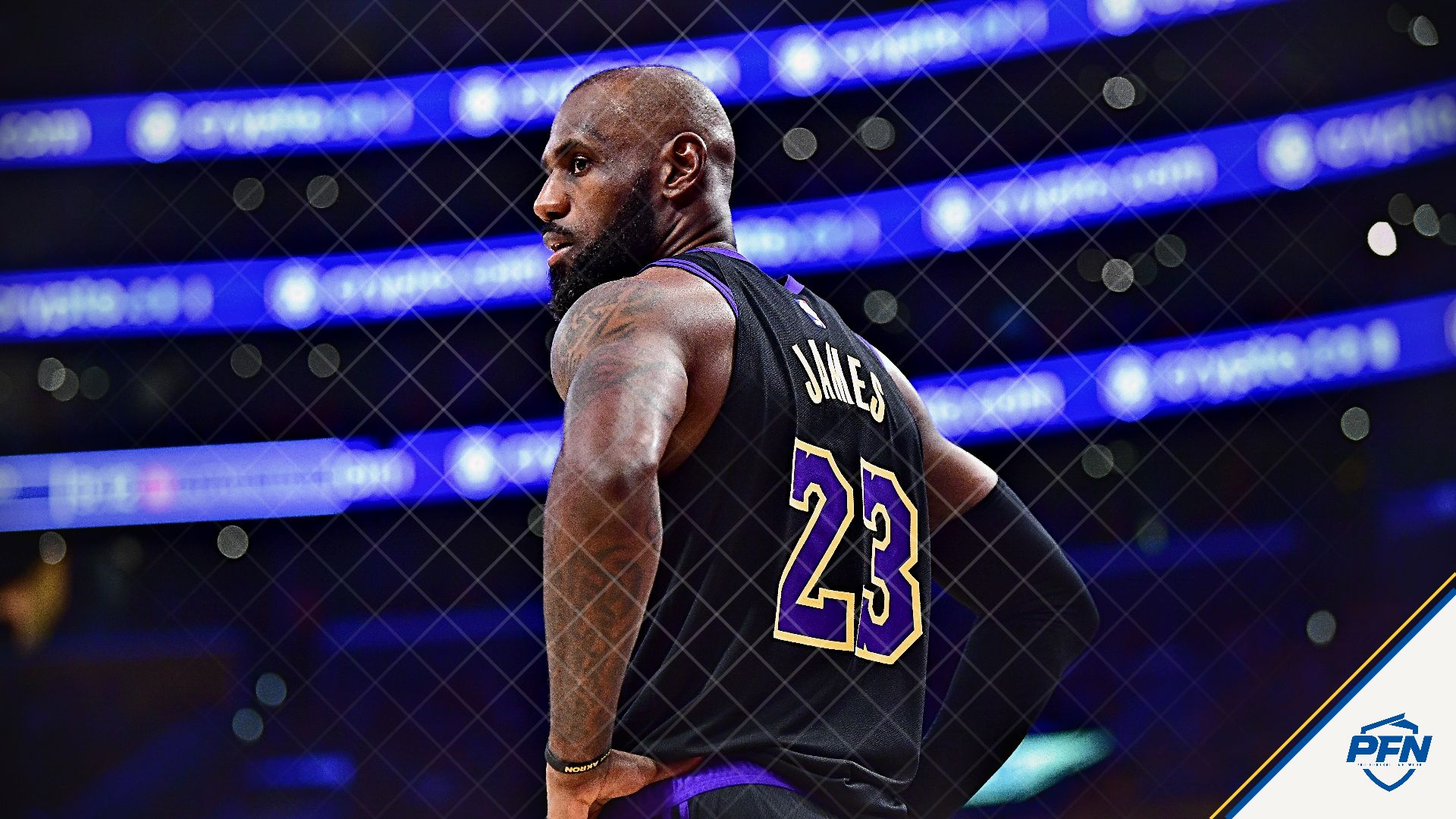 Los Angeles Lakers forward LeBron James (23) during the second half in game four of the second round of the 2026 NBA Playoffs at Crypto.com Arena.