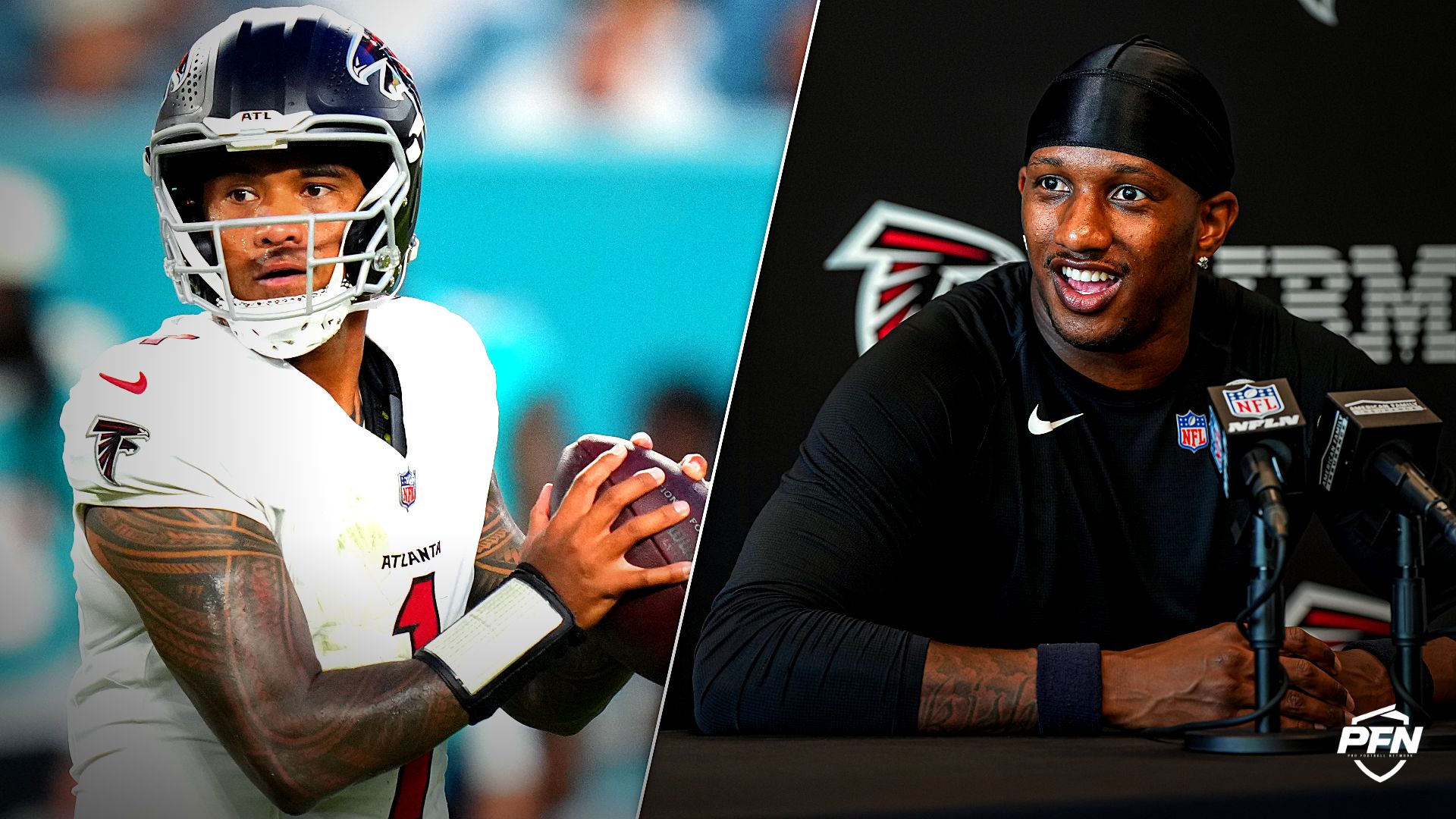 ‘Announcement Is Interesting’ — NFL Insider Reveals Major Catch to Falcons Naming Tua Tagovailoa QB1 Over Michael Penix Jr.