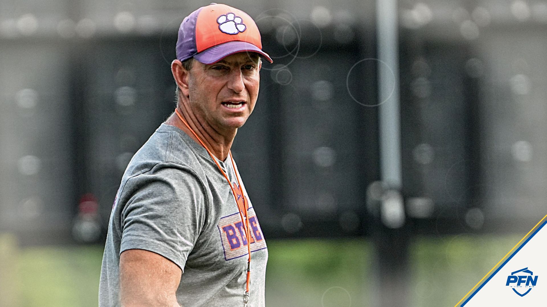 Clemson head coach Dabo Swinney.