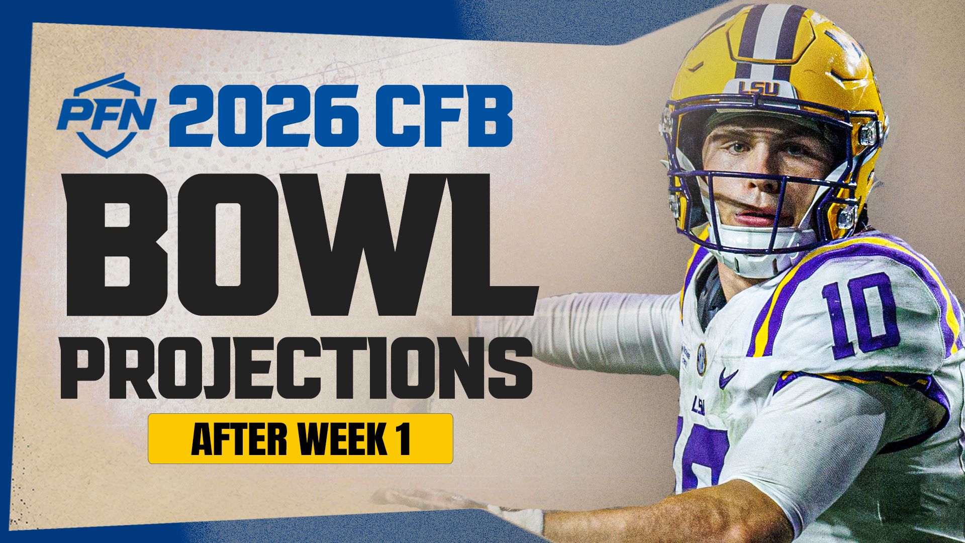 CFB Bowl Projections Week 2: LSU’s Playoff Hopes Soar, Key Matchups Emerge After Exhilarating Start