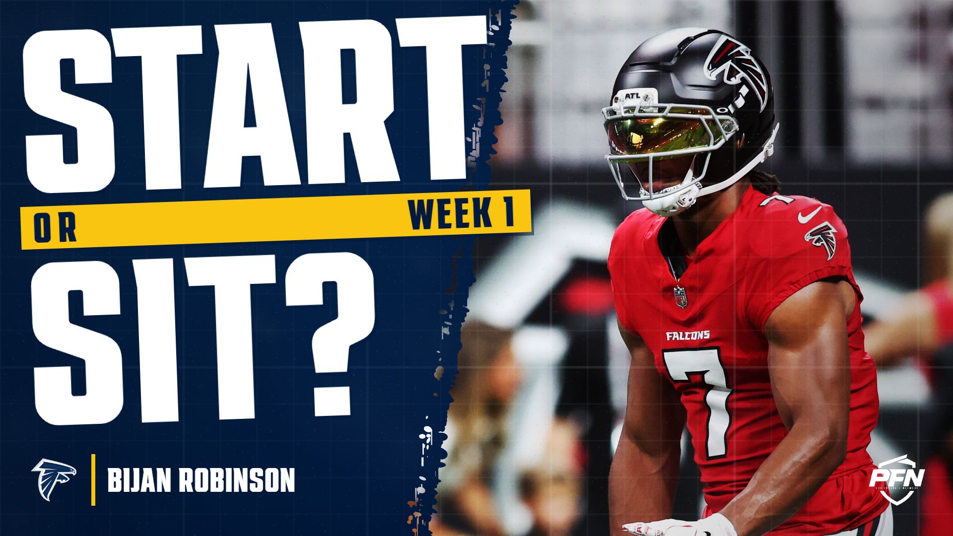 Bijan Robinson Fantasy Week 1 Start or Sit: Pencil Him In for 100 Yards