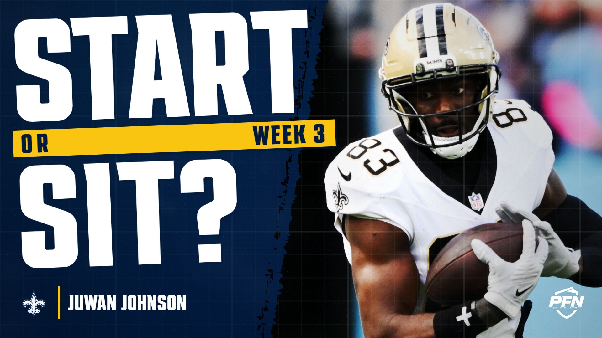 Juwan Johnson Fantasy Week 3 Start or Sit: Fine as the Only Tight End ...