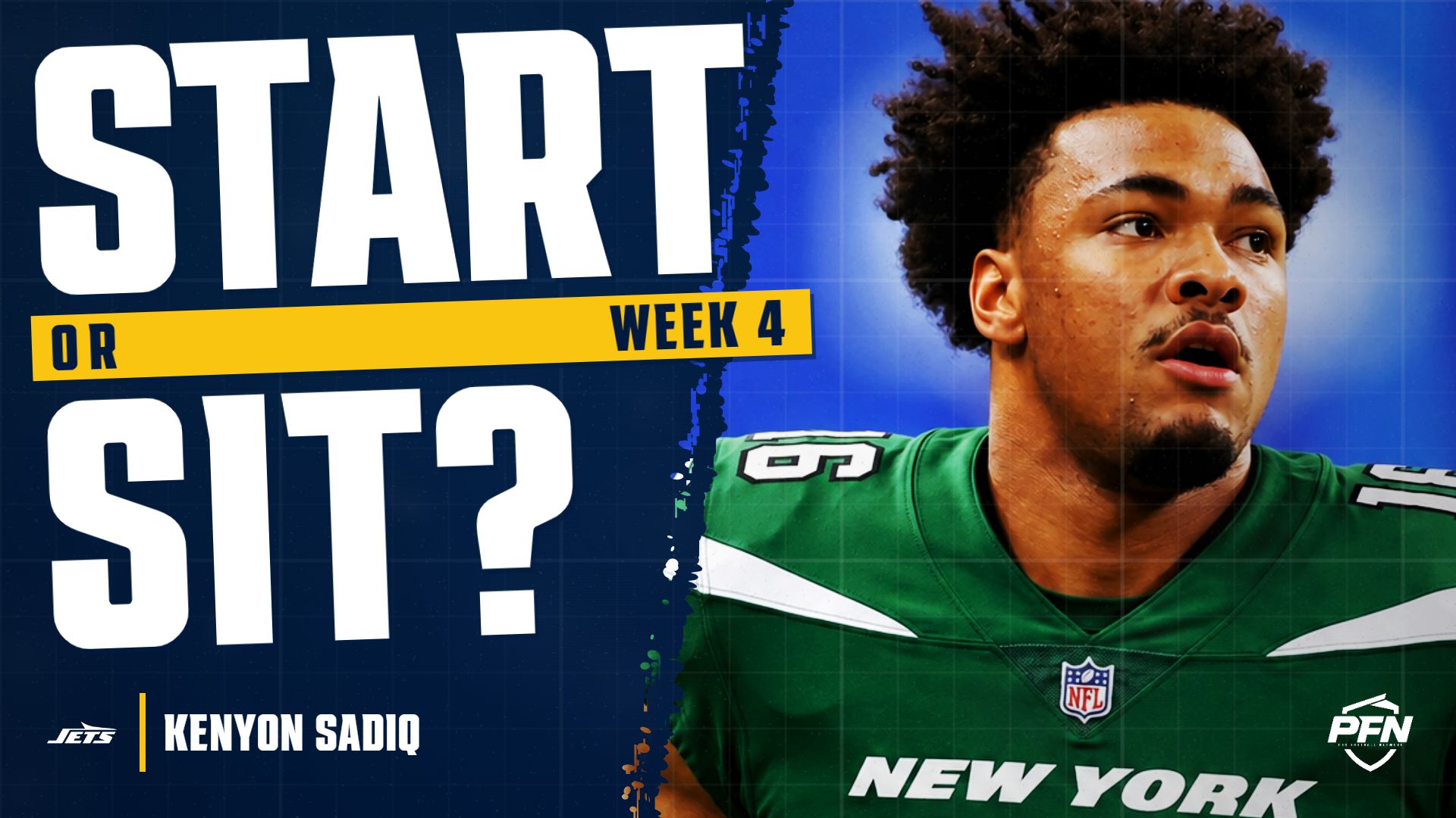 Kenyon Sadiq Fantasy Week 4 Start or Sit: The Waiver Add Worth ...