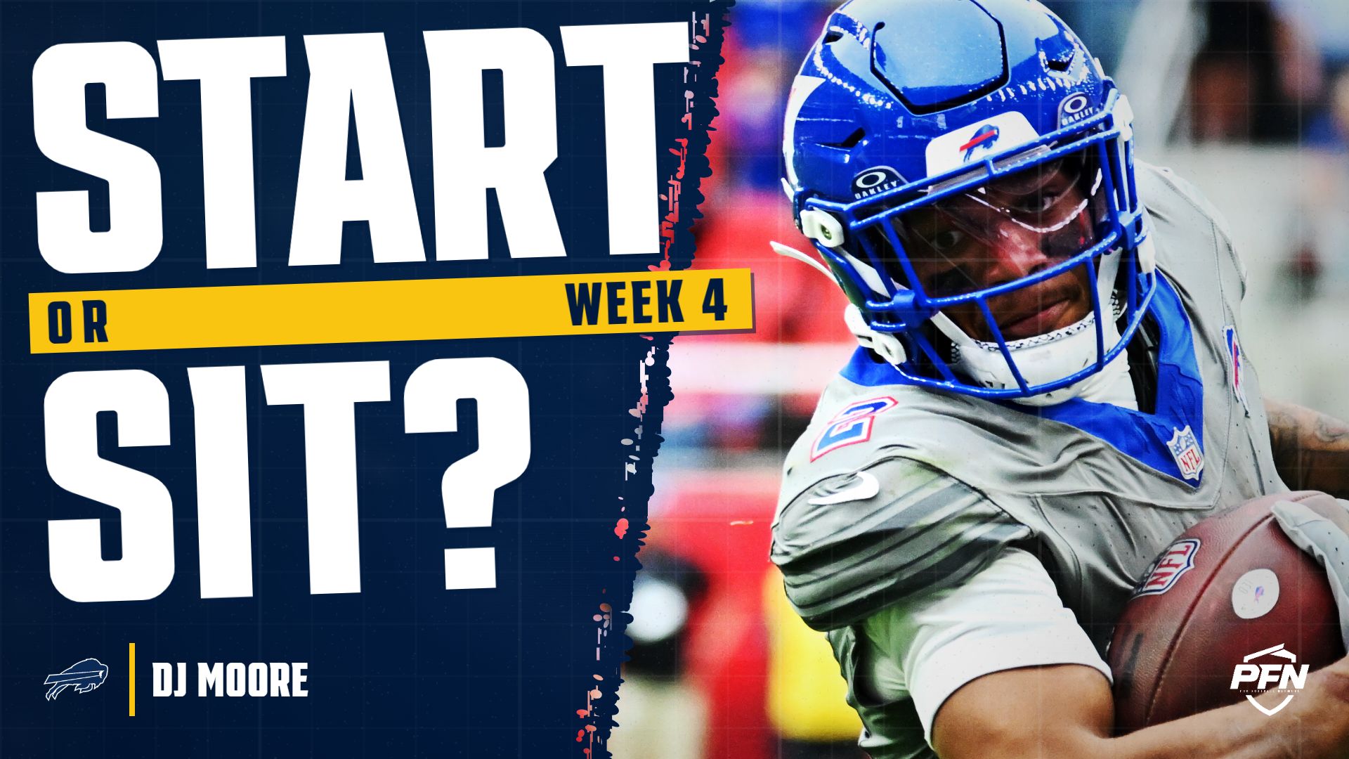 DJ Moore Fantasy Week 4 Start or Sit: The Target Hog Buffalo Has Been ...
