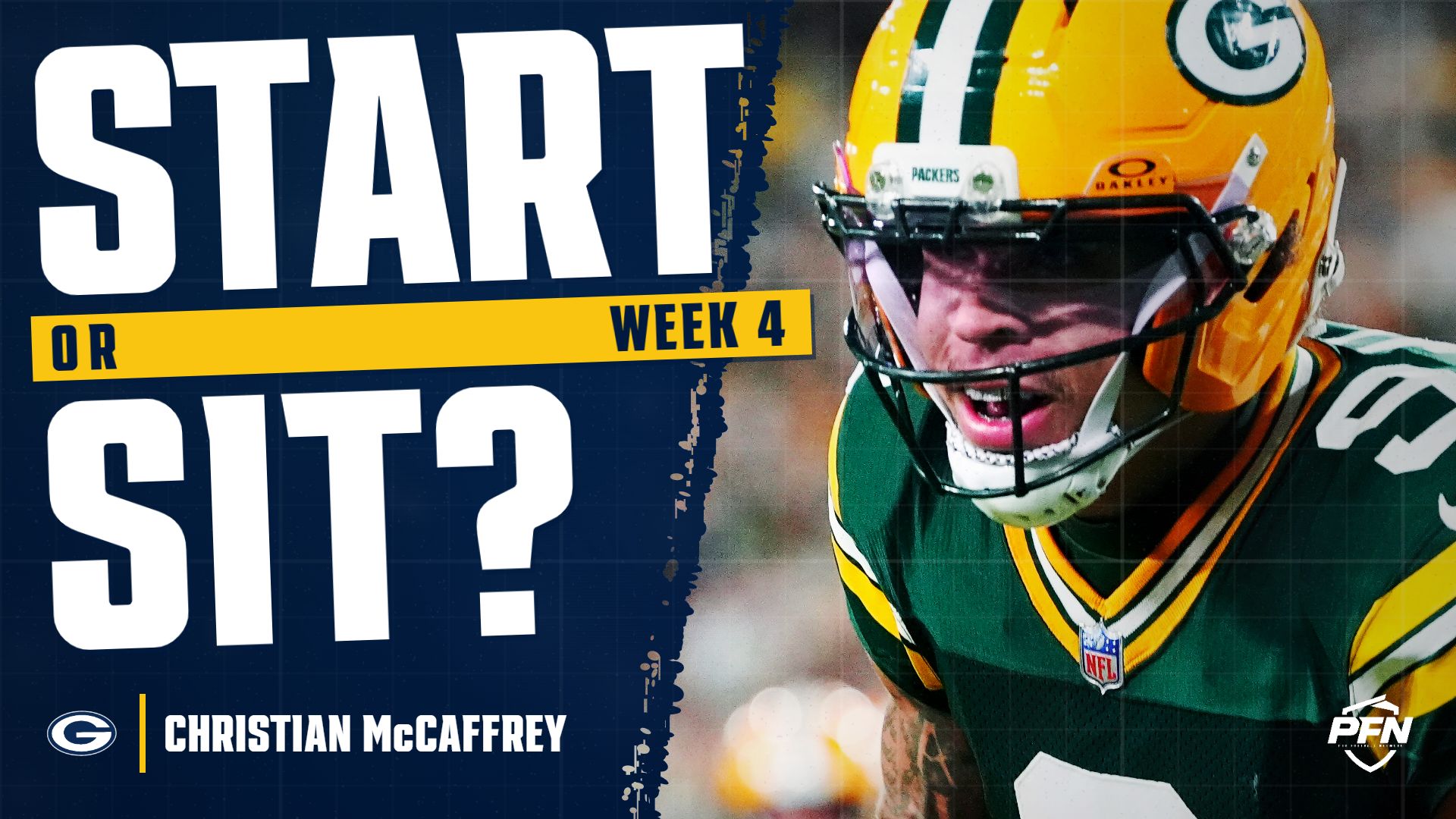 Christian McCaffrey Fantasy Week 4 Start or Sit: Do Not Get Greedy With ...