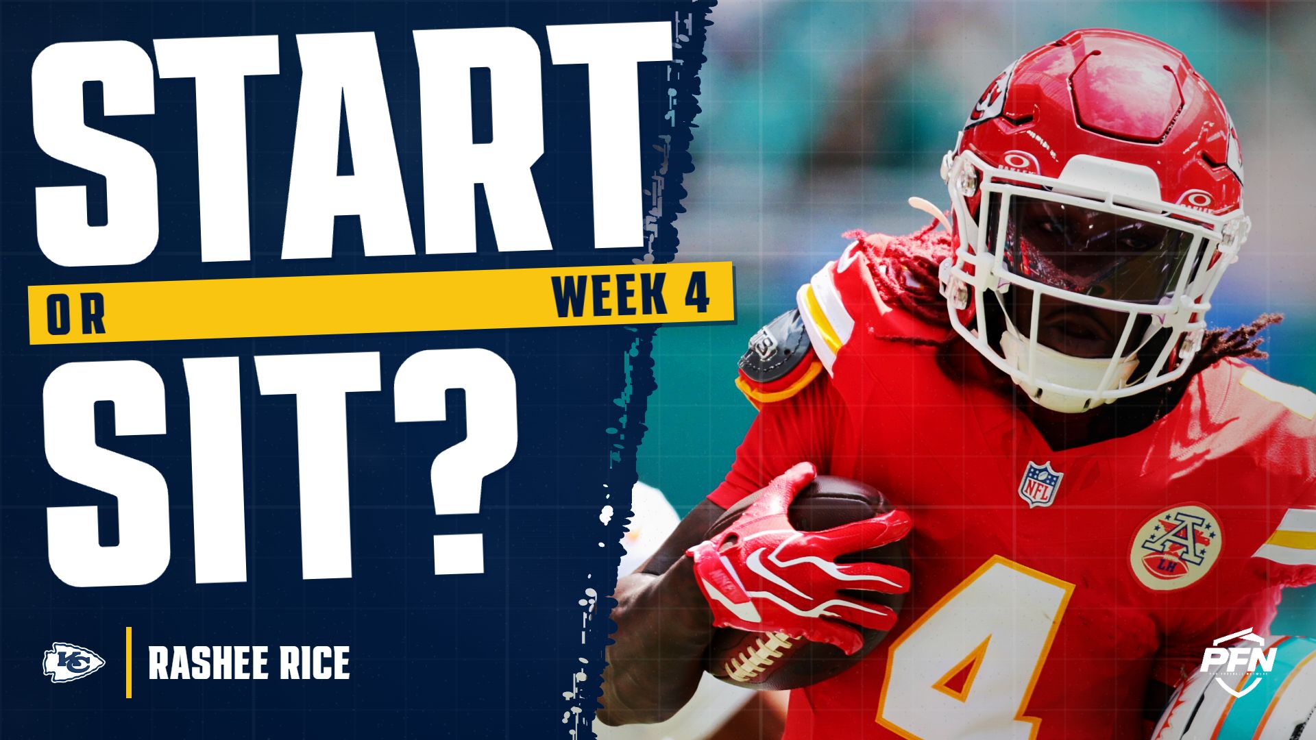 Rashed Rice Rashee Rice Fantasy Week 4 Start or Sit: Start Him as a Top-10 Play