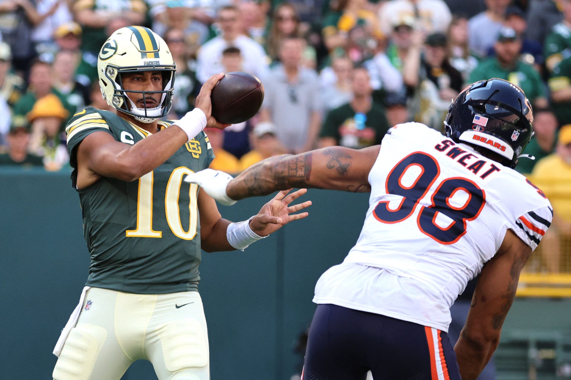 Montez Sweat’s PED Suspension Draws Intense Fan Criticism After Bears’ Crushing Loss