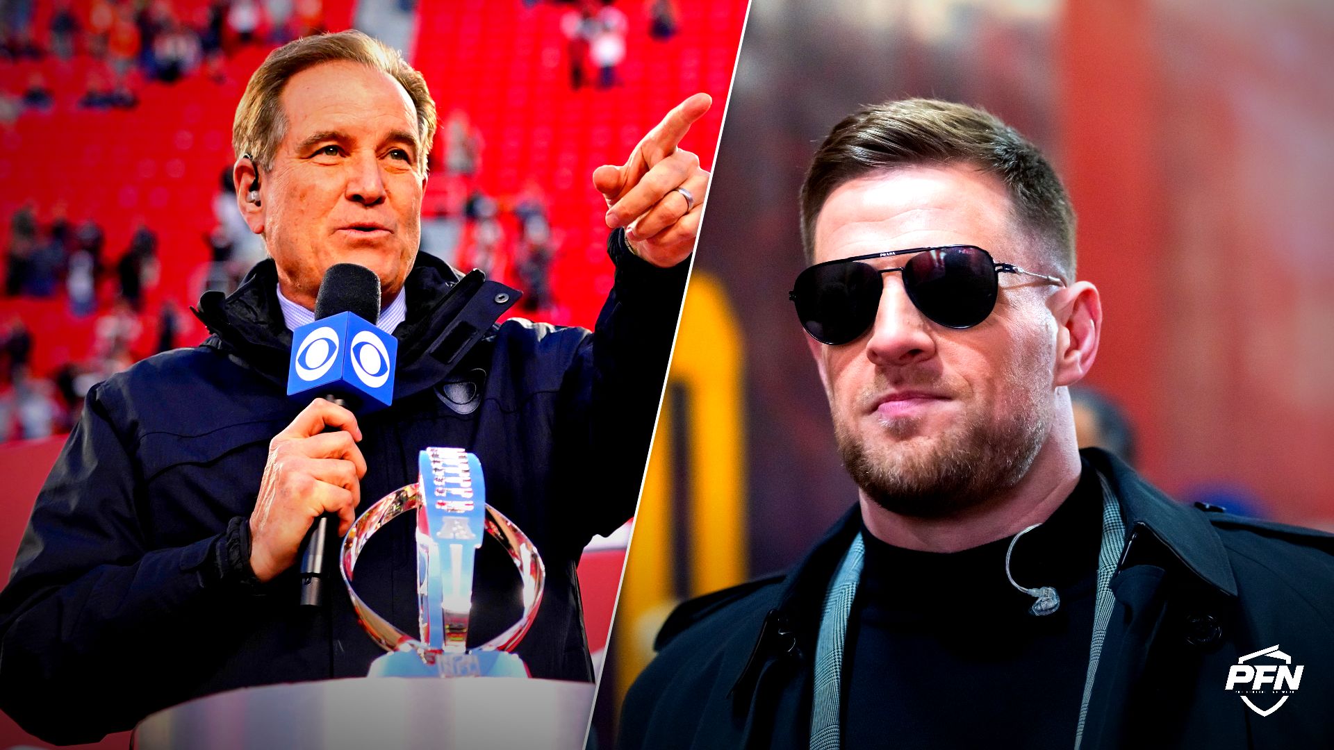 ‘Jim Nantz: Questionable (Wrist/Hand)’ — J.J. Watt Amused as Veteran ...