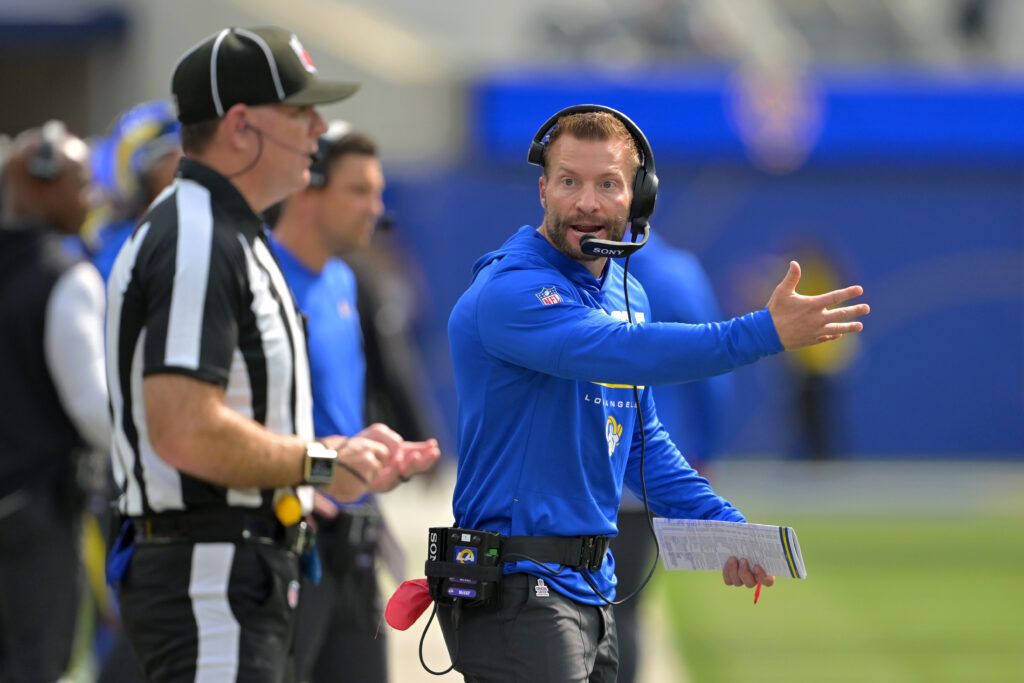 ‘That's Going To Get Tested' — Mike Florio Weighs In on Rams HC Sean McVay's Potential Entry Into Broadcasting Market Alongside Travis Kelce